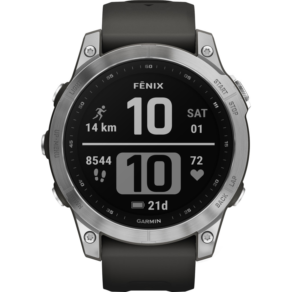 Garmin Fenix 7 Zilver 47mm