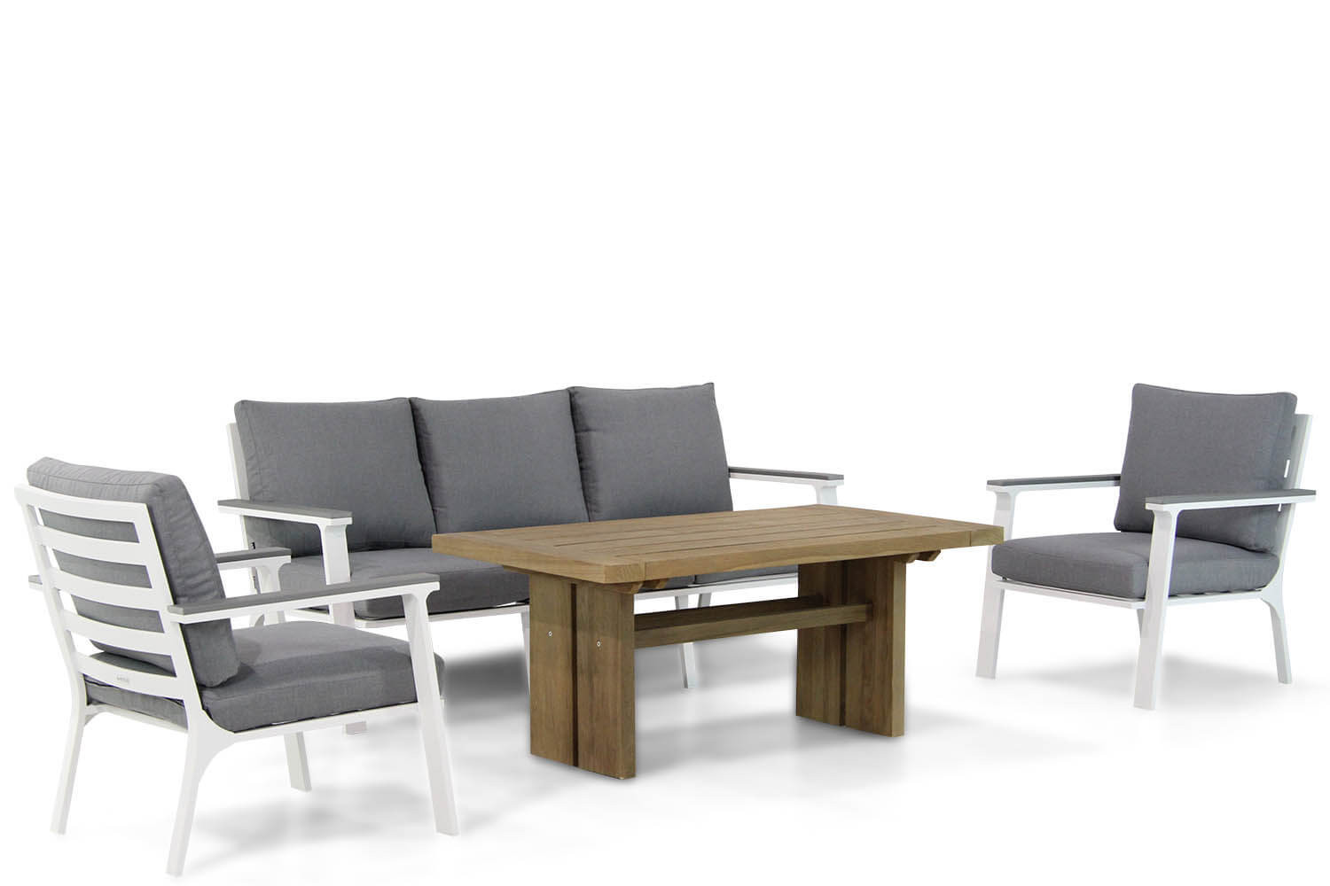 Lifestyle Palazzo/Brighton 140 cm stoel-bank loungeset 4-delig