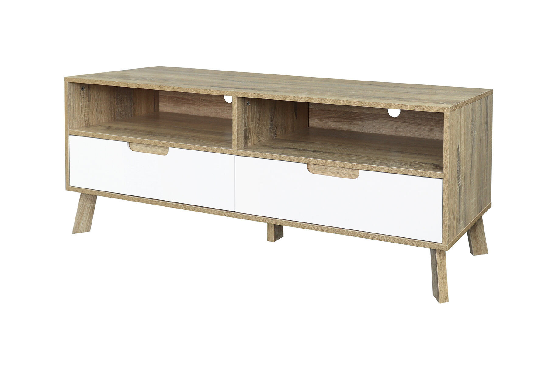 Artistiq TV-meubel Gonzalo 140cm - Naturel / Wit