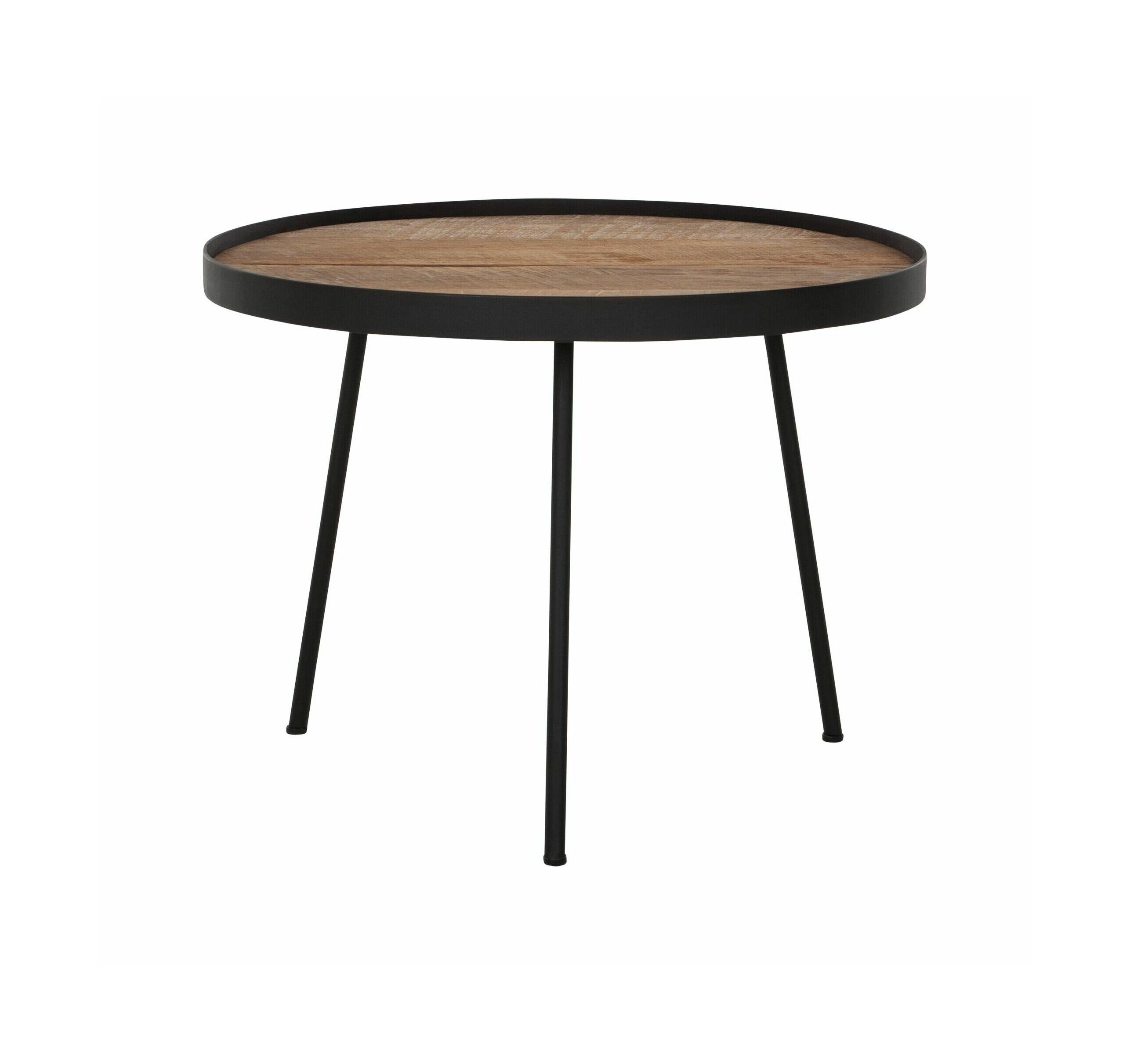 DTP Home Salontafel Saturnus Teakhout - Naturel - Rond