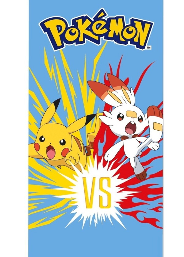 Pokemon strandlaken 70 x 140 cm - polyester