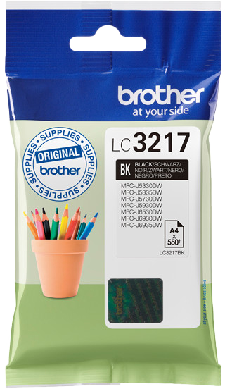 Brother LC-3217 Cartridge Zwart