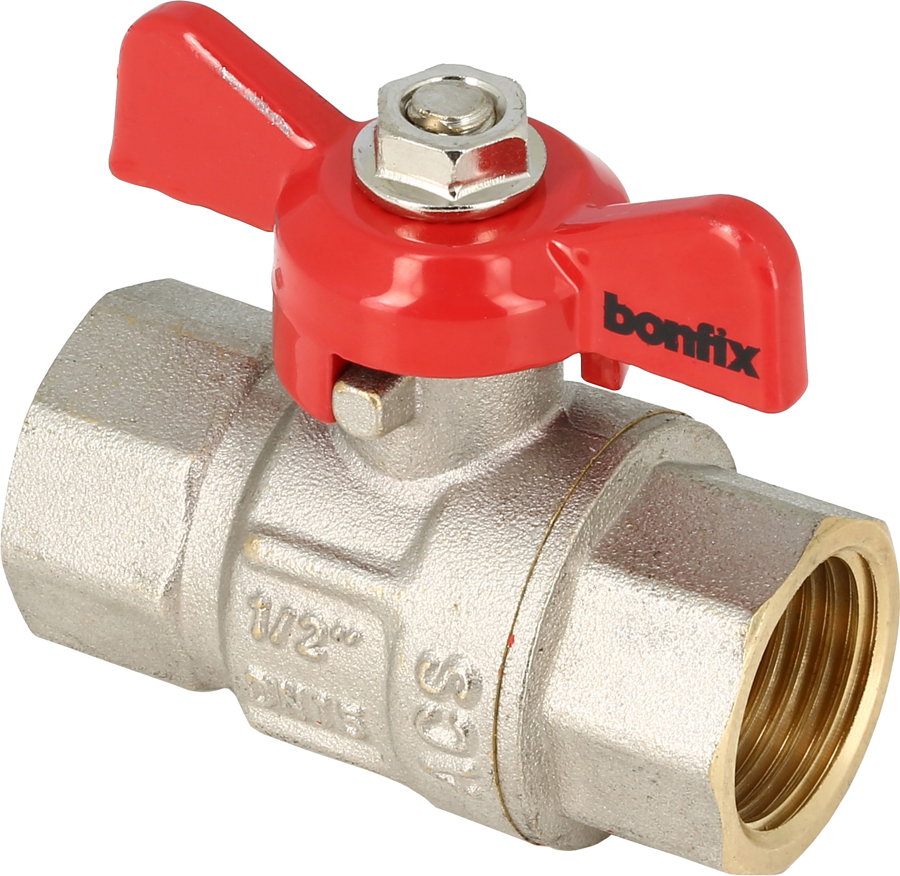 Bonfix kogelkraan vlinder 3/4” Bi x Bi