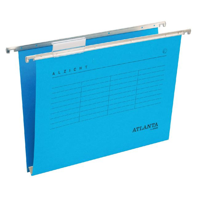 Hangmap Alzicht folio U-bodem  blauw | 25 stuks