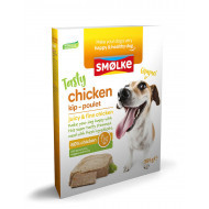 Smølke Tasty Chicken vers gestoomde kip nat hondenvoer 2 x (10 x 395 g)