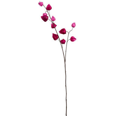 Kunsttak Chinese Lampion - fuchsia - 94 cm - Leen Bakker