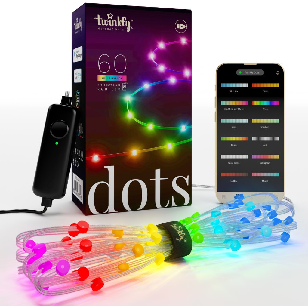 Twinkly Dots Lichtketting Kleur 3m