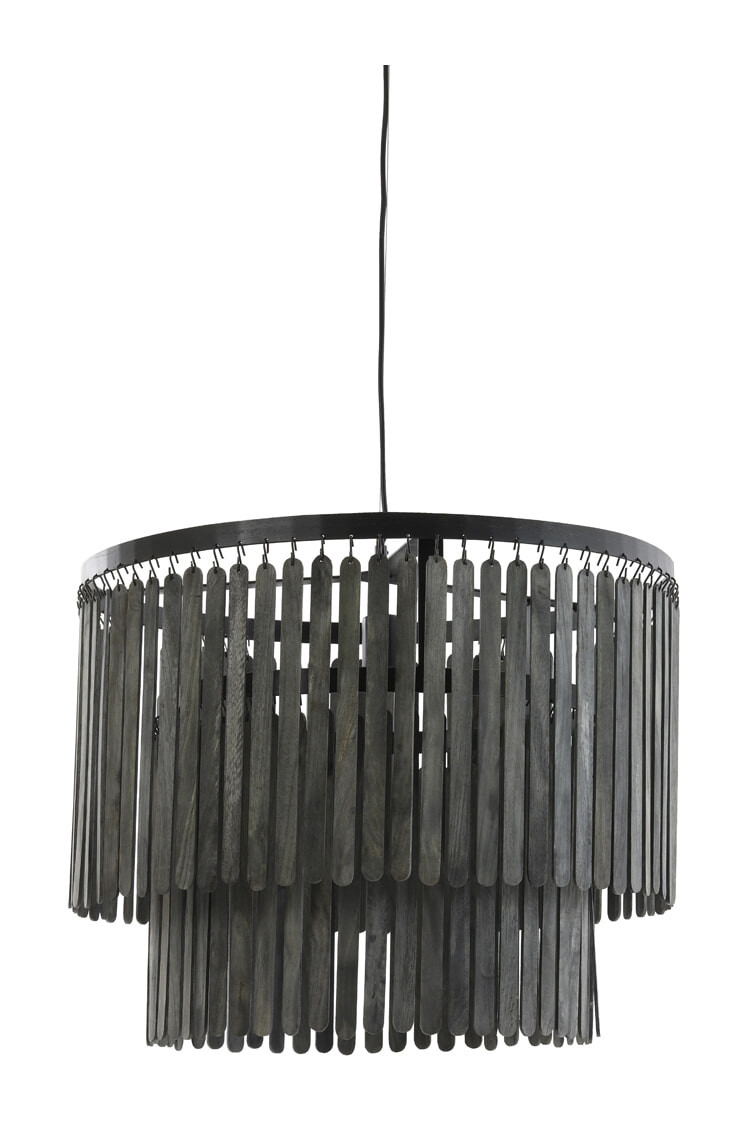 Light & Living Hanglamp Gulag - Zwart