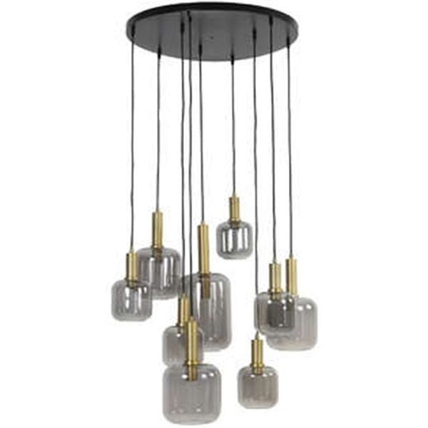 Hanglamp Loki 9-lichts rond