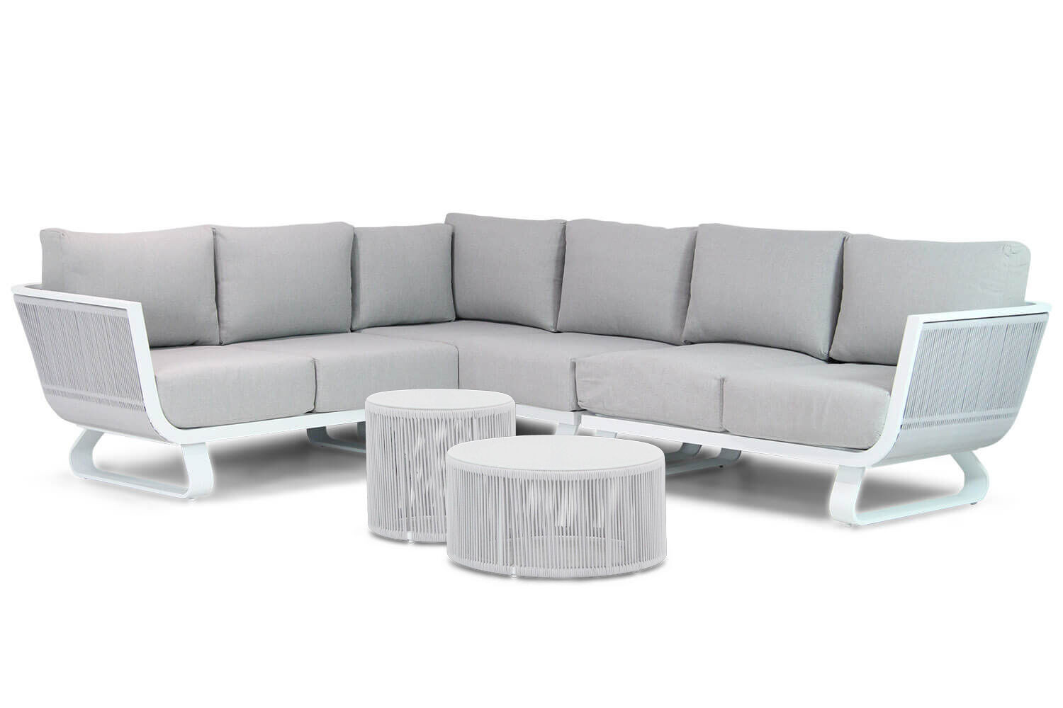 Santika Corniche hoek loungeset 5-delig - Quick Dry Foam