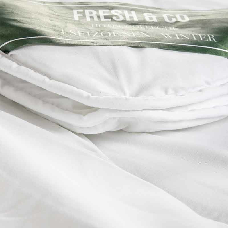 4 seizoenen Dekbed Comfort - 200x200 cm (Tweepersoons) - Fresh and Co Hotel - 500 gr (200 gr + 300 gr) - Dekbed-Discounter.nl