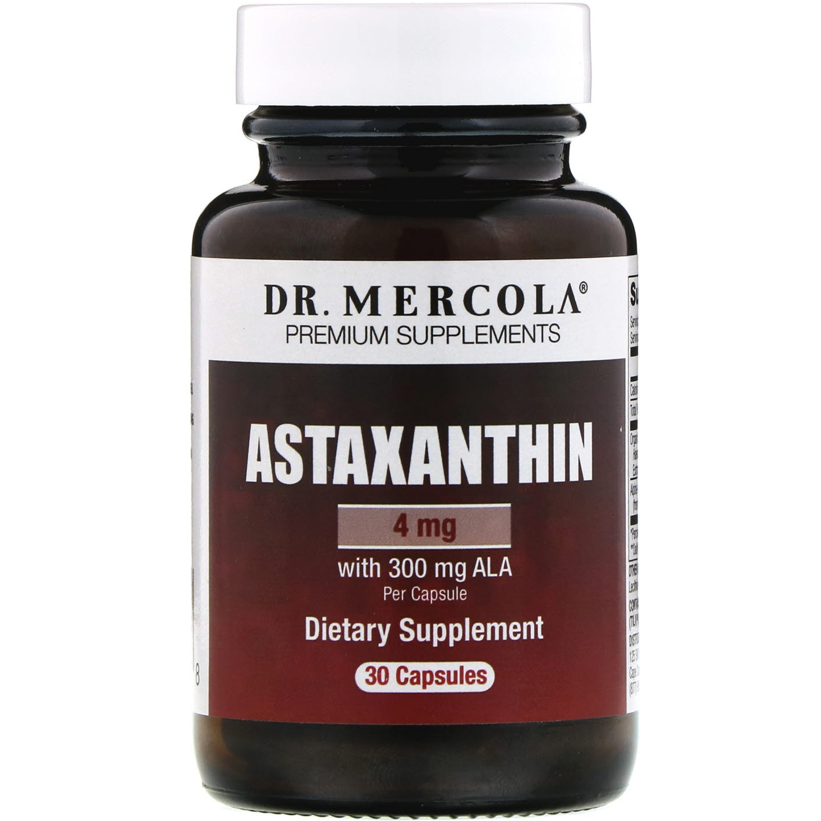 Astaxanthine (30 Capsules) - Dr. Mercola