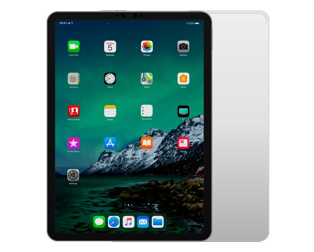 Refurbished iPad Pro 12.9 inch 2018 64 GB 4G Zilver Zichtbaar gebruikt