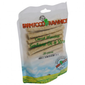 Farm Food Rawhide Dental Munchie Natural - 35 stuks 3 Zakken