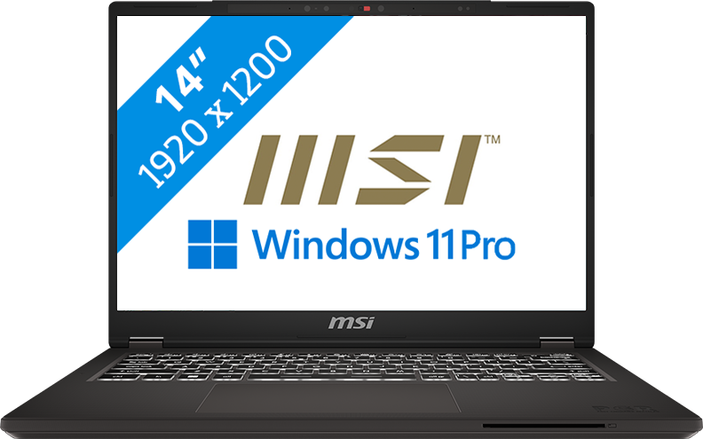 MSI Commercial 14 H A13MG vPro-200NL QWERTY