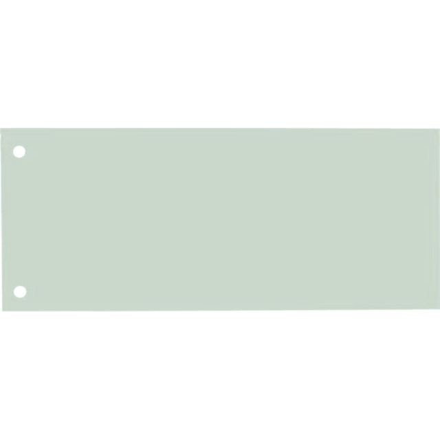 Scheidingsstrook Oxford smal 240x105mm 190gr groen | Pak a 100 stuk