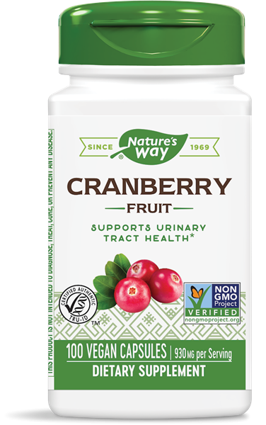 Cranberry Fruit 465 mg (180 Vegetarian Capsules) - Nature&apos;s Way