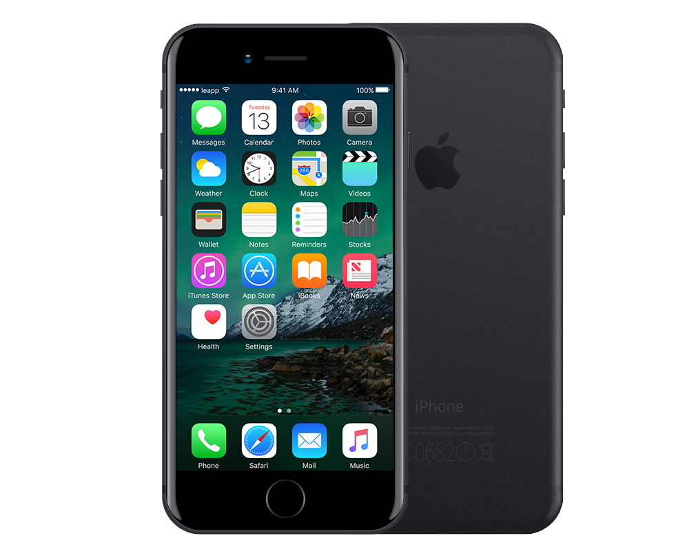 Refurbished Refurbished iPhone 7 Zwart Licht gebruikt