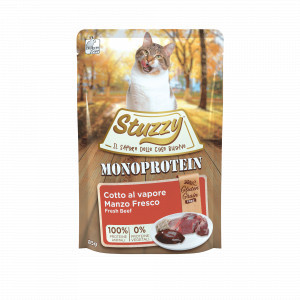 Stuzzy Cat Grain Free Monoprotein rund nat kattenvoer 85 gram 1 doos (20 x 85 g)