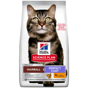 Hill&apos;s Adult Hairball & Perfect Coat kattenvoer 3 kg