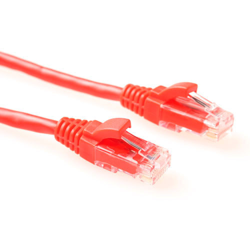 ACT IK8551 U/UTP CAT6 Patchkabel Rood -1,5 meter