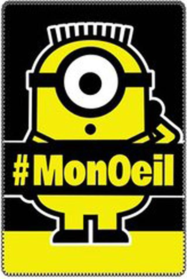 Minions fleece deken #MonOeil- 100 x 150 cm