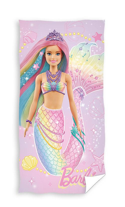 Barbie zeemeermin strandlaken 70x140cm