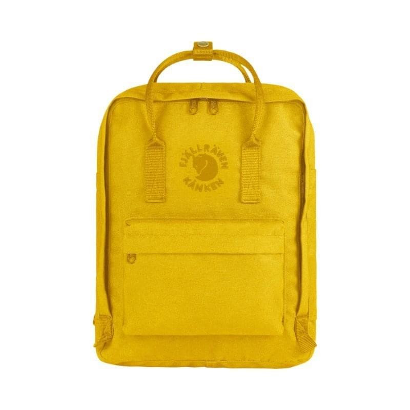 Fjallraven Re-Kanken Actie Rugzak Geel