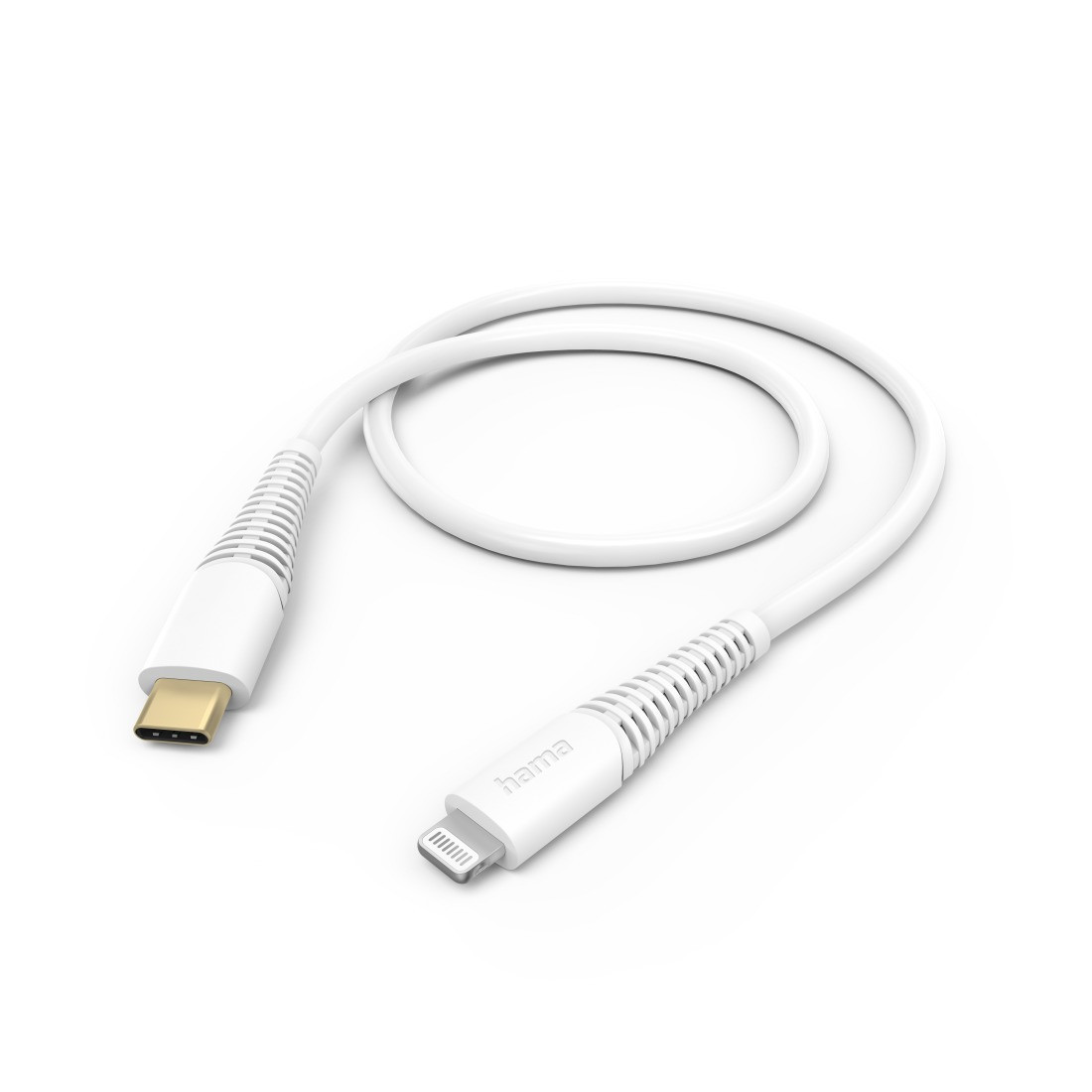 Hama USB-Kabel, USB-C naar Lightning, 1.5m Oplader Wit