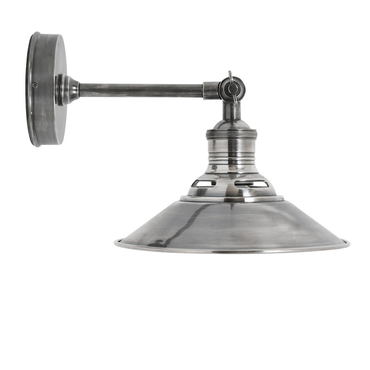 Wandlamp Kensington Antiek Zilver