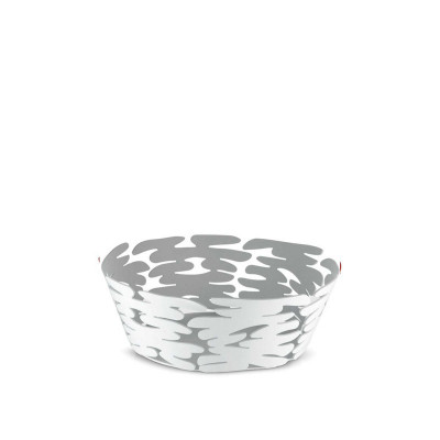 Alessi Barket Schaal wit RVS 18 cm