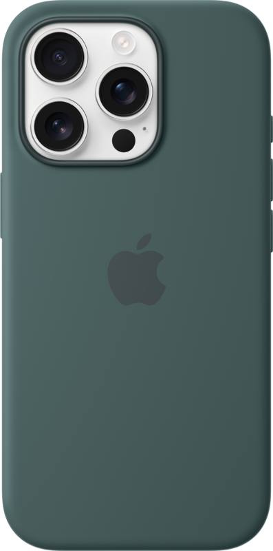 Apple iPhone 16 Pro Back Cover met MagSafe Blauwgroen