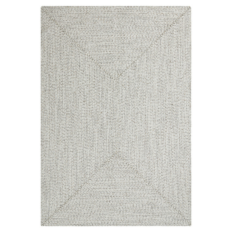 Jute Vloerkleed Braids Grijs - NORTHRUGS - 160x230 cm - Rechthoek - Dekbed-Discounter.nl