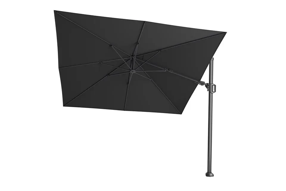 Platinum | Zweefparasol Challenger T² Premium 300 x 300 cm | Faded Black