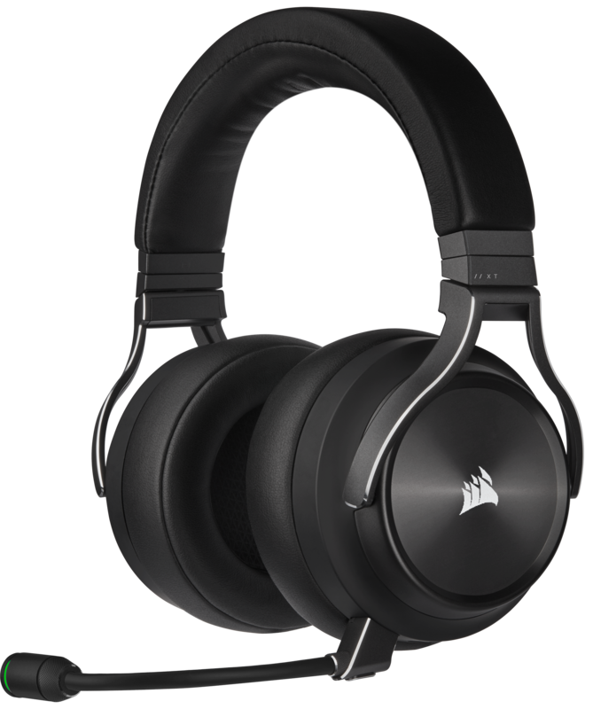 Corsair Virtuoso RGB Wireless XT Hifi Gaming Headset met Spatial Audio