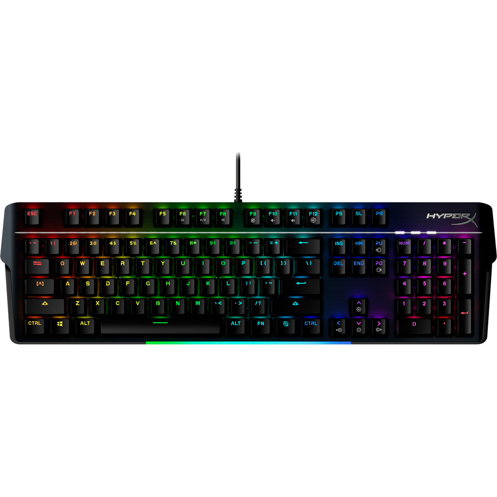 HyperX Alloy MKW100 Mechanisch Gaming Toetsenbord Red Switch Qwerty