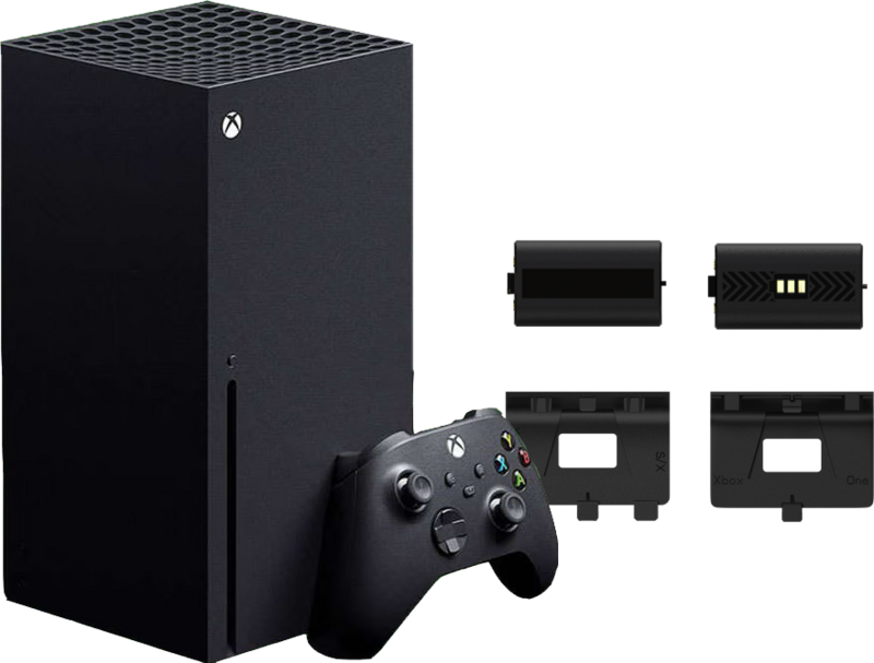 Xbox Series X + BlueBuilt Oplaadbare Batterijen