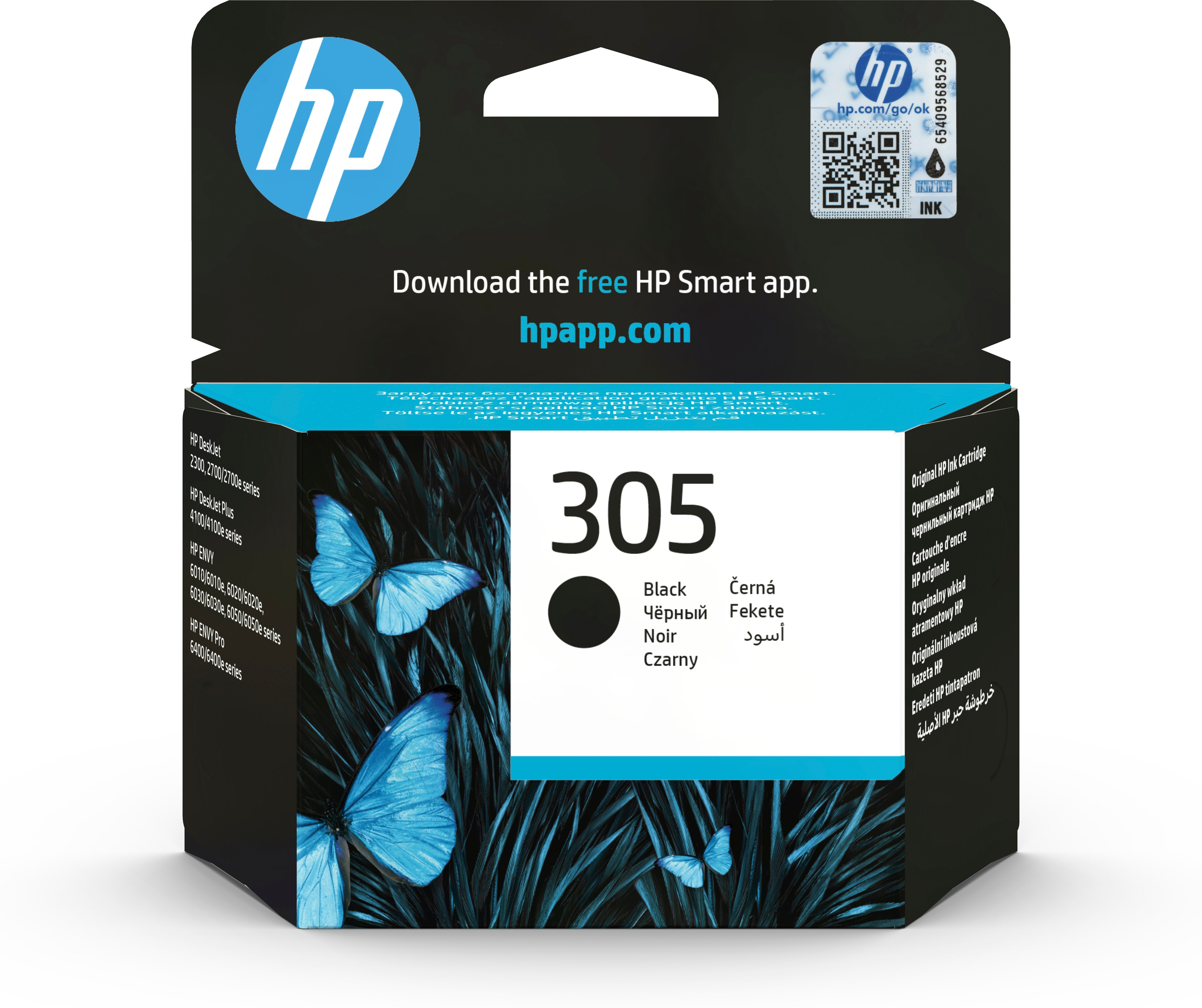 HP 305 Cartridge Inkt Zwart