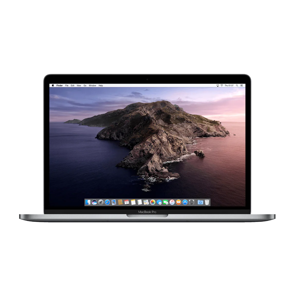 Refurbished MacBook Pro 13 inch Touchbar i5 2.4 Ghz 16 GB 512 GB Spacegrijs Licht gebruikt