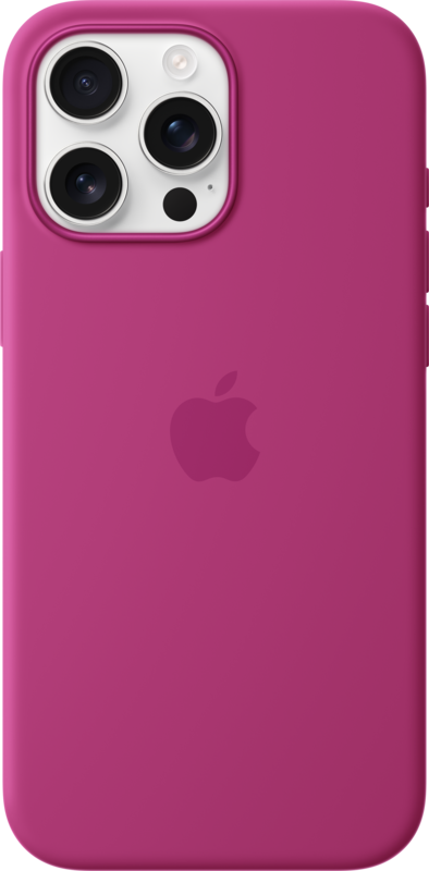 Apple iPhone 16 Pro Max Back Cover met MagSafe Fuchsia