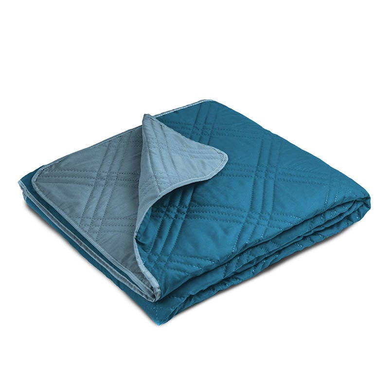 Bedsprei Ultrasonic - Blauw - x cm Dekbed Discounter - Dekbed-Discounter.nl