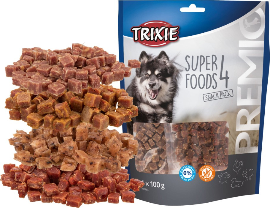 Trixie 4 Superfoods hondensnacks 400 gram