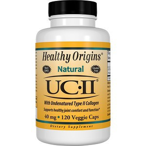 UC-II with Undenatured Type II Collagen 40 mg 120 Veggie Caps Healthy Origins