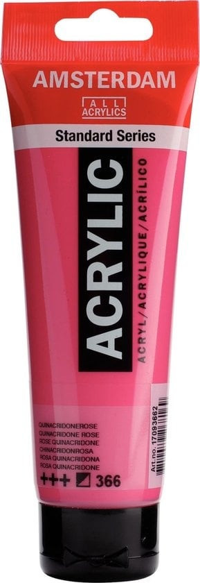 Royal Talens Amsterdam Acrylverf 120 ml - Quinacridone Roze