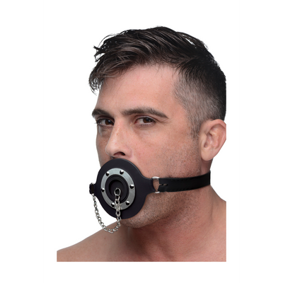 XR Brands Pie Hole - Silicone Feeder Gag