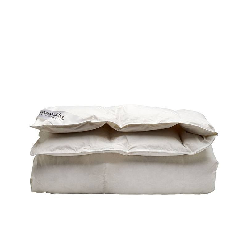 Donzen Dekbed All Season - Natural Duck - 240x200 cm Met Katoenen Tijk - Dekbed-Discounter.nl