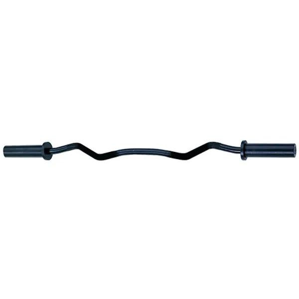 Olympische EZ Curlstang Body Trading - 120CM - 50MM Zwart