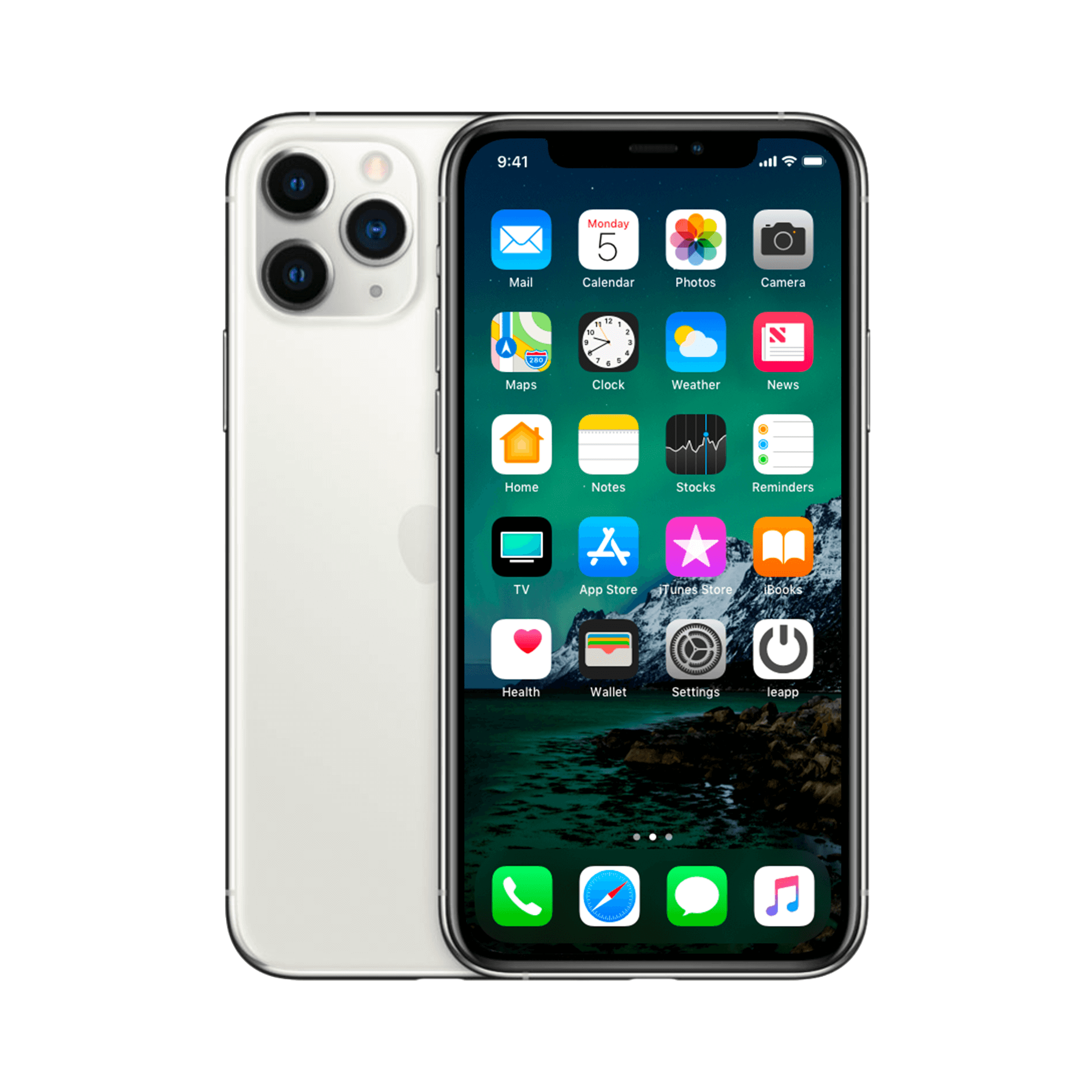 Refurbished iPhone 11 Pro 64 GB Zilver Zichtbaar gebruikt