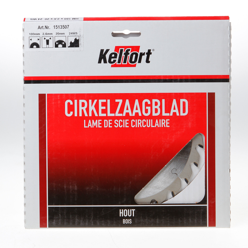 Cirkelzaagblad hm 180x20 24t