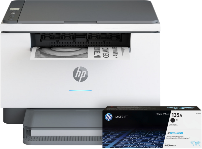 HP LaserJet MFP M234dw + 1 zwarte toner